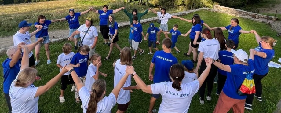 Therapeutische Camps in der Ukraine